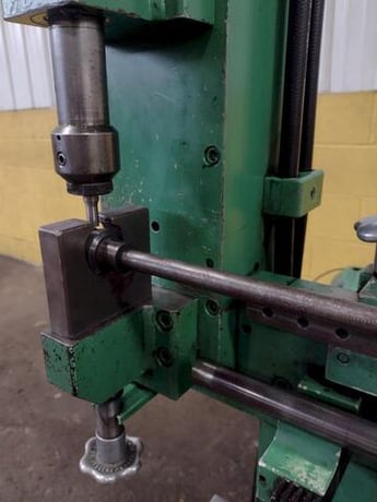 4-1/8" x 48" Carson #CHP-1H, tube end punch forming machine, hydraulic, #17891 - Image 7