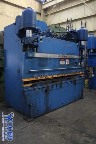 175 Ton, Niagara #HD175-8-10, hydraulic brake, 10' overall, 102" between housing, 5" stroke, 1981 - Image 2