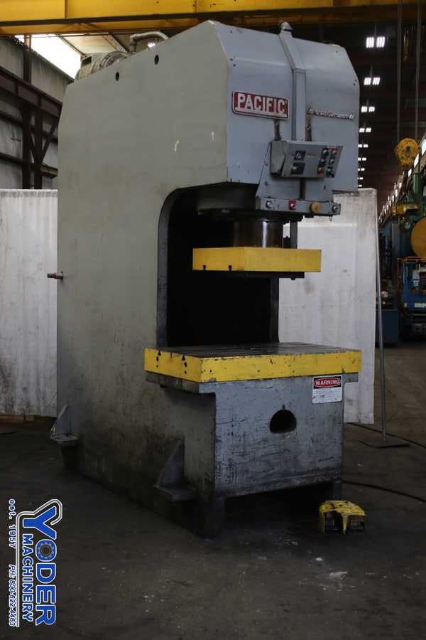 300 Ton, Pacific #300PFII Pressformer-II, hydraulic C-frame press, 12" stroke, #76330 - Image 2