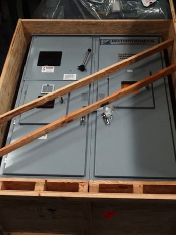 3000 HP Motortronics, Solid State,reduced voltage,Nema 12 enclosure, 4160 Volts,new (2 available) - Image 1