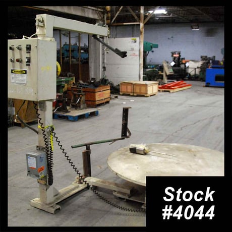 8000 lb. Coilmate #SG-8060, pallet decoiler, 60" outside dimension, variable speed - Image 1