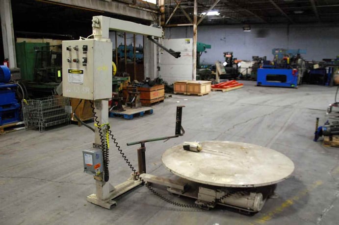 8000 lb. Coilmate #SG-8060, pallet decoiler, 60" outside dimension, variable speed - Image 3
