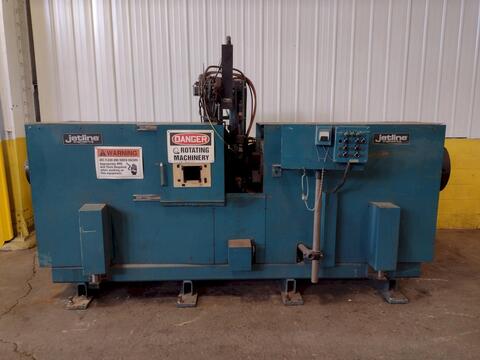 4" Jetline #PLC-76406, automatic pipe & tube welder, 13" chk, 3-jaw, 2.5 HP, 4000 RPM, 2008 - Image 2