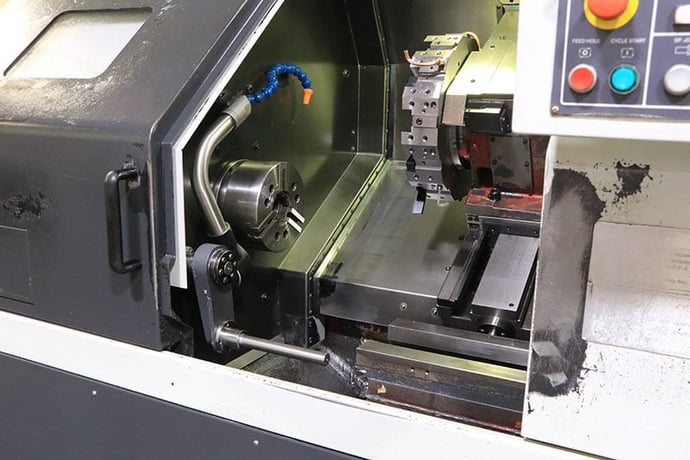 Yama Seiki #GA-2000, CNC lathe, 22.8" swing, 8" chuck, 3-jaw, 2" bar, 13.78" diameter, 23.6" length, A2-6 - Image 5