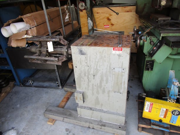 3000 lb. Jaco #JTWR-3016, motorized uncoiler, 16" width, 15"-18" ID, 54" outside dimensions, s/n #89611585 - Image 1