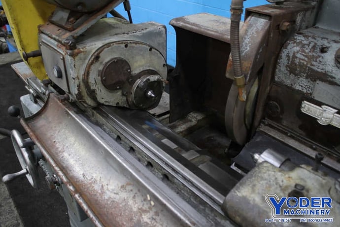 10" x 24" Cincinnati outside dimension cylindrical grinder, 12" x1" x5" wheel size, swivel wheelhead, #75814 - Image 4