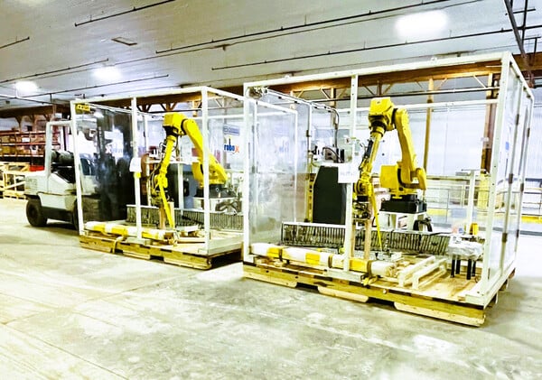 Fanuc, m- 710ic/50, robot with R-30iA Schneider Robox modular palletizing (Multiple Available) - Image 2
