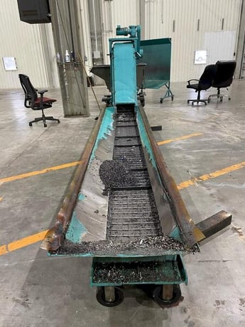 Tsubaki #D60W15ST-SW, chip tote chipconveyor - Image 3