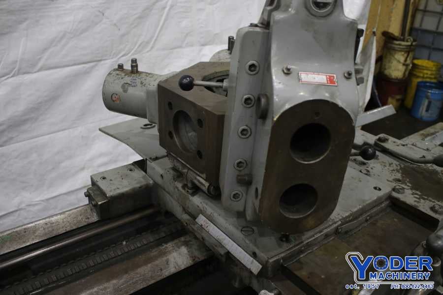 No. 2A Warner & Swasey, M3470, long bed turret lathe, 21-1/2" swing, 16-1/4" swing over cross slide, #75971 - Image 6