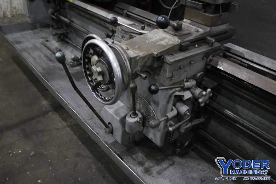 No. 2A Warner & Swasey, M3470, long bed turret lathe, 21-1/2" swing, 16-1/4" swing over cross slide, #75971 - Image 9