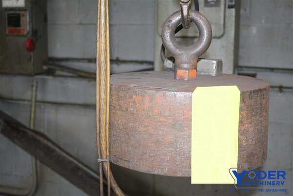 12" Electric magnet #EM, 500 lb., 12" magnet diameter, 110 V., #56364 - Image 1