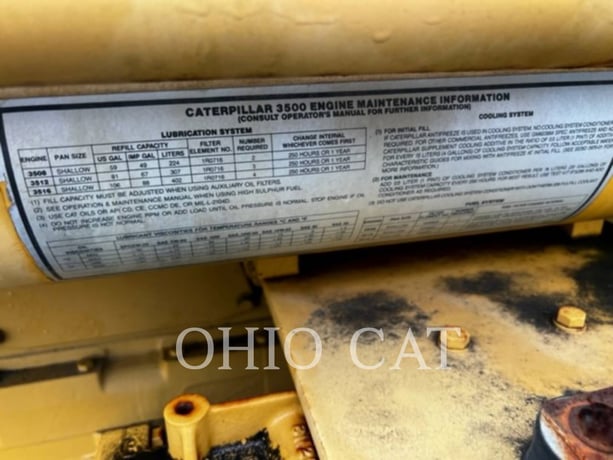 1400 KW Caterpillar 3516, Stationary Generator Set, Diesel, 1500 RPM, 400V, 485 hours, 1990 - Image 7