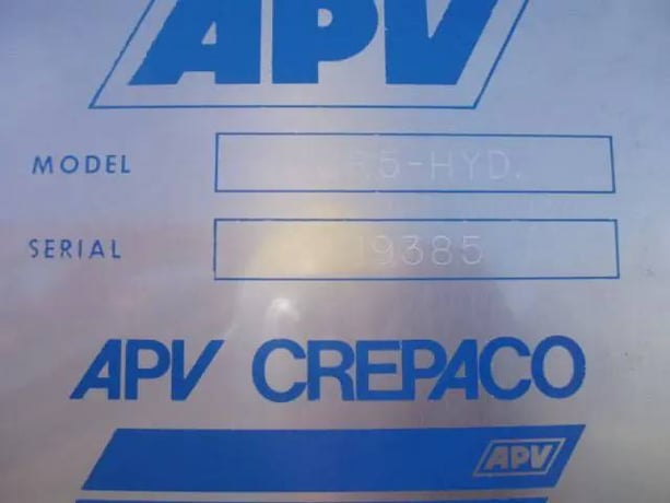 470 sq.ft., APV, CR5-HYD, 316 Stainless Steel plate heat exchanger, 84 plates, 225 psi - Image 10
