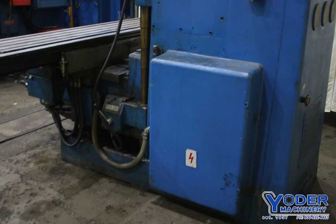 OKK #MDH-5V, vertical mill, 18" x96" table, 30 HP, #50 NS, power draw bar, #76388 - Image 5