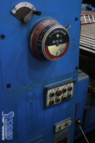 OKK #MDH-5V, vertical mill, 18" x96" table, 30 HP, #50 NS, power draw bar, #76388 - Image 8