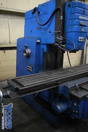 OKK #MDH-5V, vertical mill, 18" x96" table, 30 HP, #50 NS, power draw bar, #76388 - Image 10