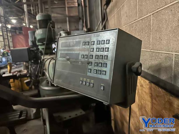 Acer #3VKH, ram type vertical mill, 10" x50" table, 3 HP, 1 shot lube, digital read out, 2003, #62496 - Image 3