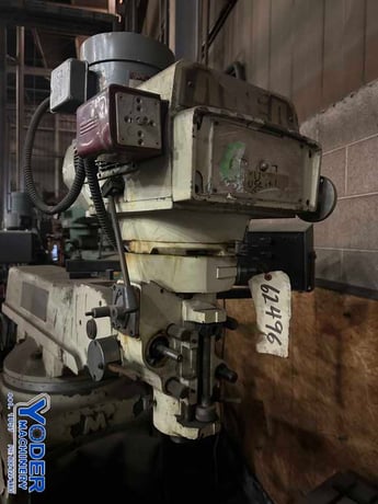 Acer #3VKH, ram type vertical mill, 10" x50" table, 3 HP, 1 shot lube, digital read out, 2003, #62496 - Image 6