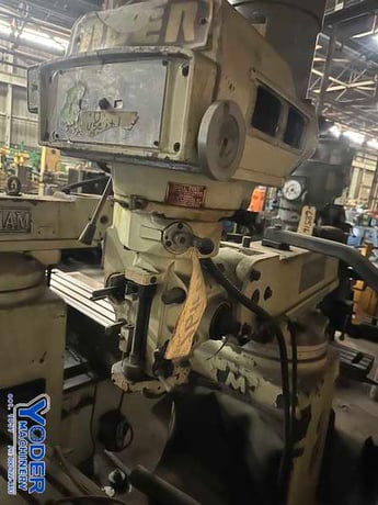 Acer #3VKH, ram type vertical mill, 10" x50" table, 3 HP, 1 shot lube, digital read out, 2003, #62496 - Image 8