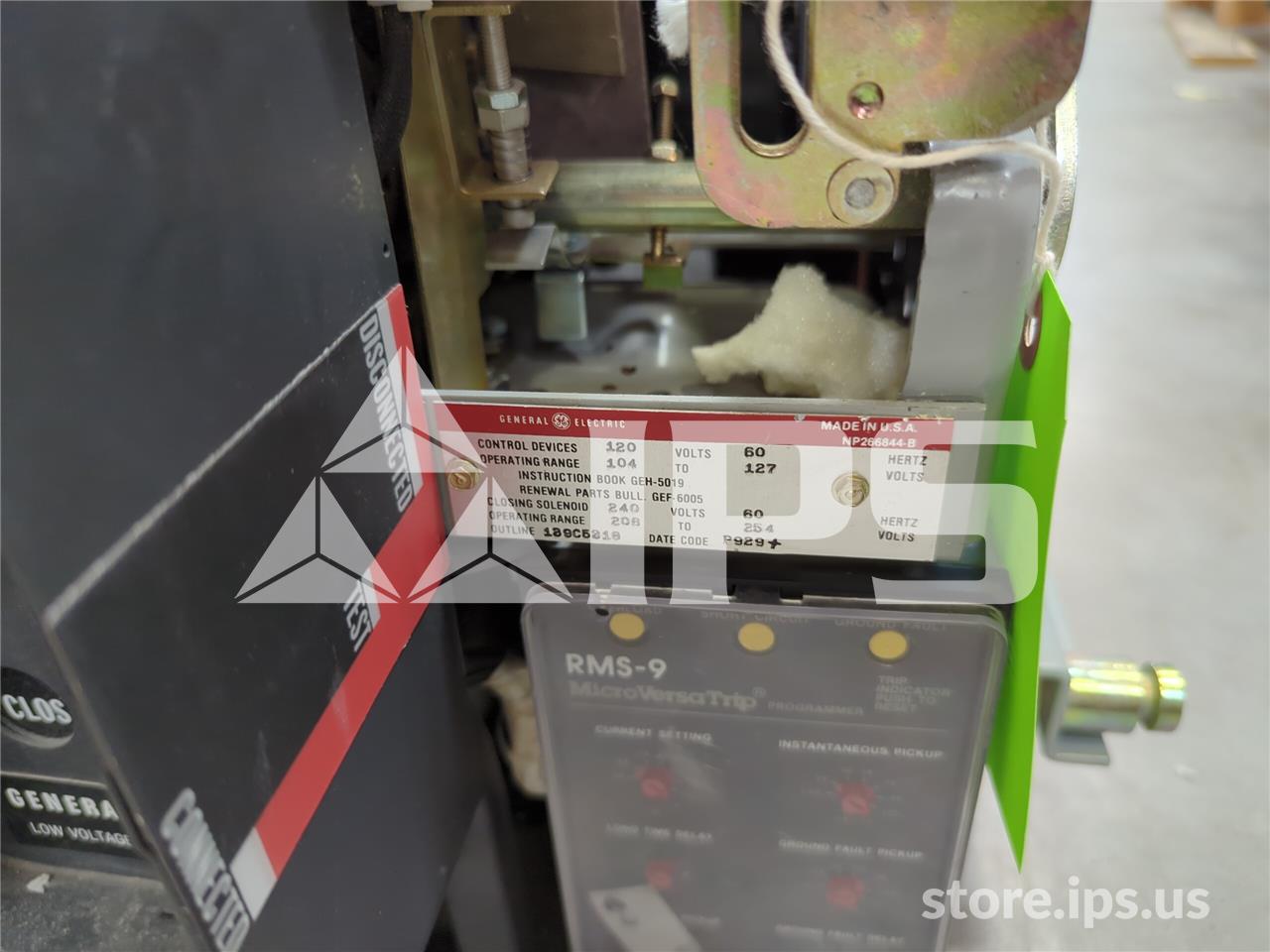 800 Amps GE Akru-7d-30s Eo/do (akru-_d-30s) 120 Volts AC Control, 240 Volts AC Close Coil, Ba, Bfi, 1600 Amps - Image 5