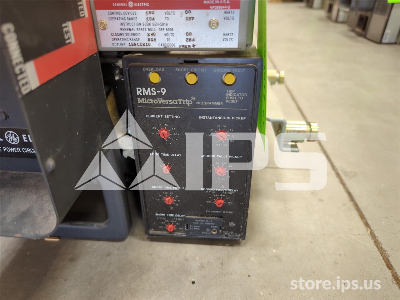 800 Amps GE Akru-7d-30s Eo/do (akru-_d-30s) 120 Volts AC Control, 240 Volts AC Close Coil, Ba, Bfi, 1600 Amps - Image 4