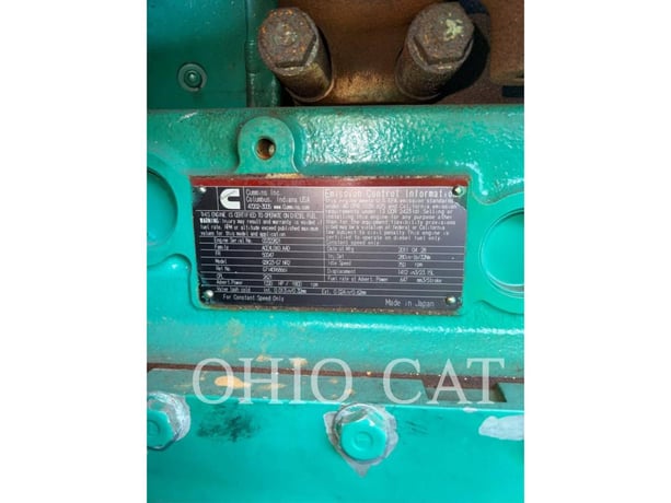 800 KW Cummins 800DQCC, Diesel, 1800 RPM, 480V, 5460 hours, 2008 - Image 4
