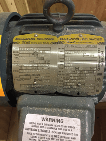 Lewa #LDB3, Metering pump, Size M910S/52, Flow 4.13, S/N 261787, Baldor motor, 1 HP, 1765 RPM - Image 2