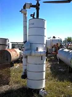 25" diameter x 120" L Frick, Vertical Ammonia Accumulator, 275 Gallons, Tank, 150 PSIG @ -20°F to 200°F - Image 6