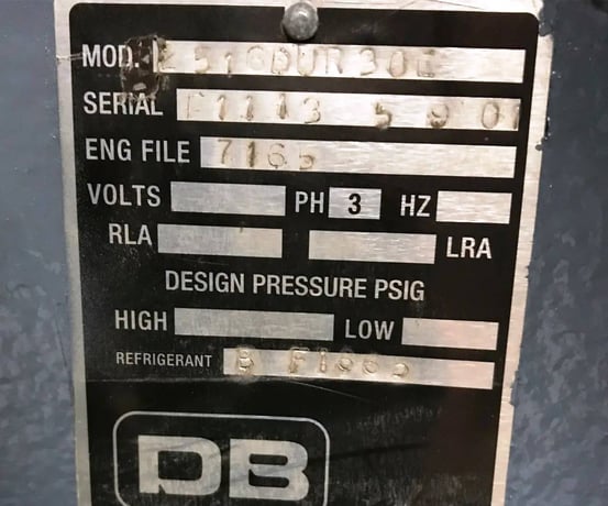 Dunham-Bush 2516, Bare Rotary Screw Compressor, F1865 Refrigerant - Image 9