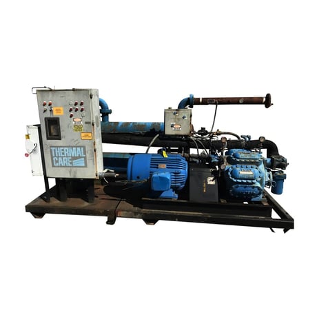 Vilter TCCW2504X, Thermal Care Water Cooled Chiller Skid, 125 HP - 1780 RPM, 7 cylinders - Image 1