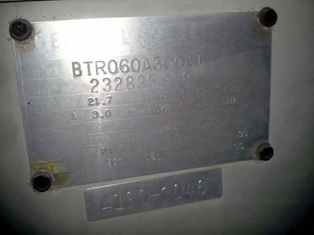 General Electric BTR060A300A1, R-22 Condensing Unit, 0.5 HP Motor - Image 3