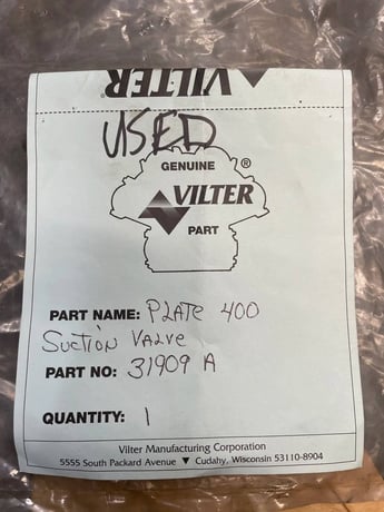 Vilter 31909A, Suction Valve Plate, for Vilter 440/450XL series - Image 5