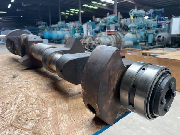 Vilter N321160B & N32161-A, Crankshaft with Bearings, for 12 & 16 cylinder model - Image 6
