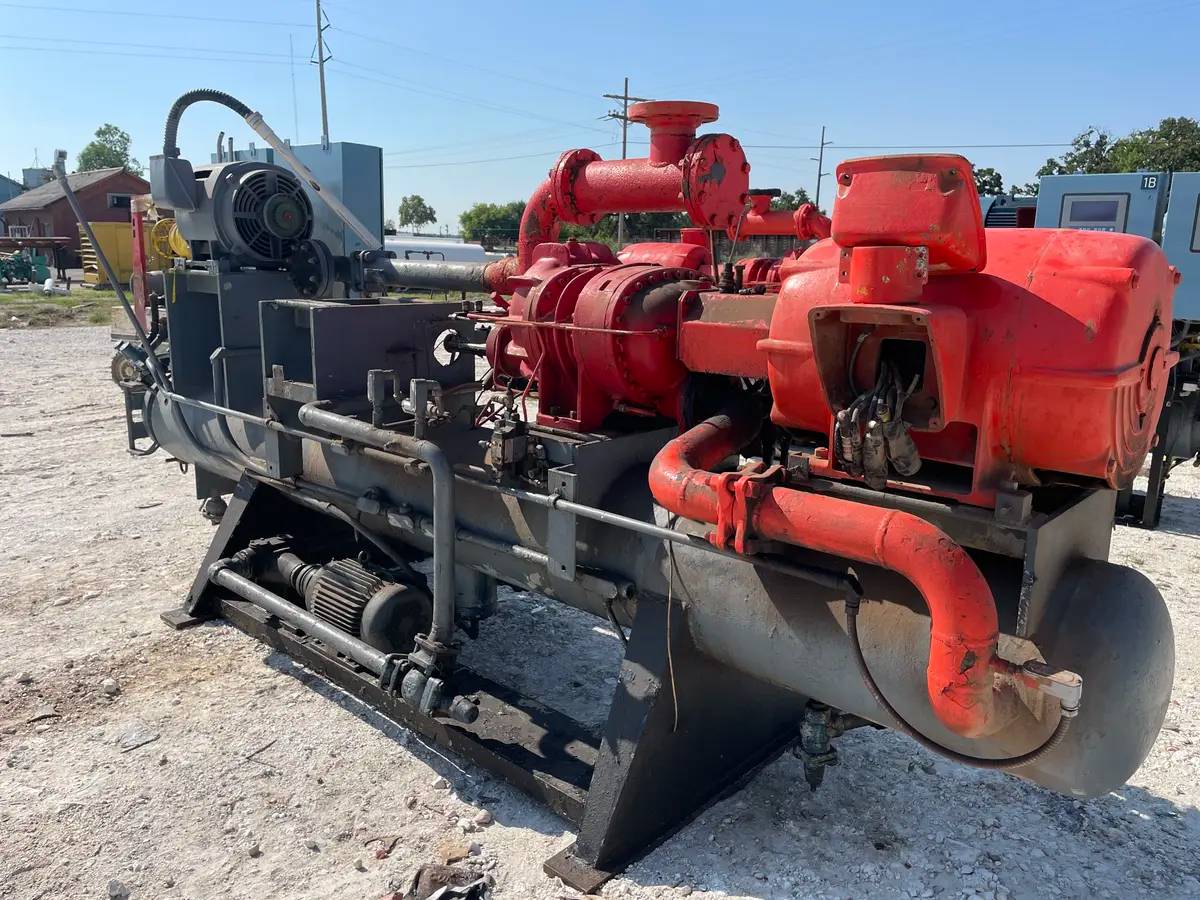 250 HP Dunham-Bush, Rotary Screw Compressor Package, 3565 RPM Motor, rebuilt 2017 - Image 8
