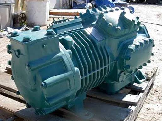 Copeland 8DP2-5000FSD, Bare 8-Cylinder Reciprocating Compressor, Semi-Hermetic Driven, 460 V, motor is - Image 9