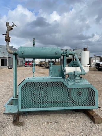 20 HP Frick HCL060757UB16, 6-Cylinder Reciprocating Compressor Package, Belt Driven, 230/460 V, 1850 RPM, 360 - Image 3