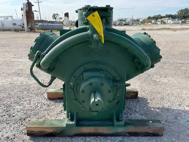 Howe Corporation J56, Bare 6-Cylinder Reciprocating Compressor, Direct Drive Driven, 1200 RPM, 175 psig - Image 6