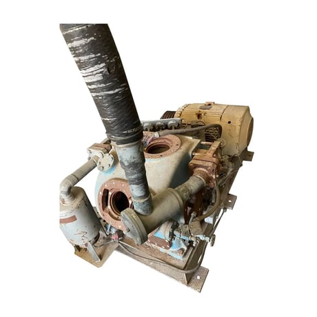 50 HP Mycom 6J2, Bare 6-Cylinder Reciprocating Compressor, Semi-Hermetic Driven, 1450 RPM, 165 CFM - Image 2