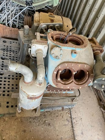 50 HP Mycom 6J2, Bare 6-Cylinder Reciprocating Compressor, Semi-Hermetic Driven, 1450 RPM, 165 CFM - Image 4