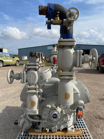 100 HP Mycom F62WB, 8-Cylinder Reciprocating Compressor Package, Belt Driven, 230/460 V, 1200 RPM - Image 9