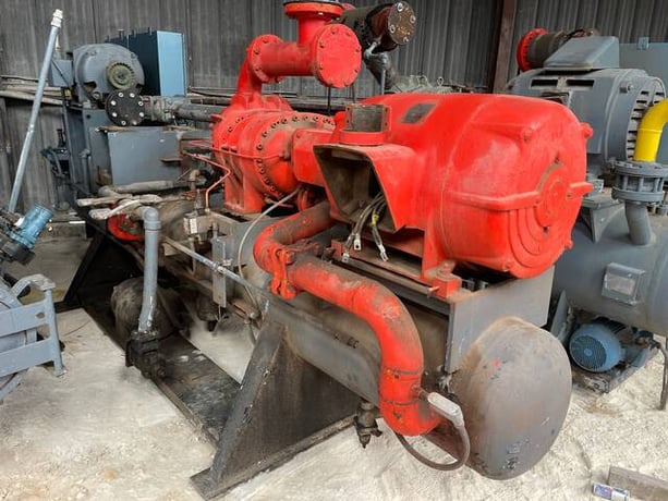 250 HP Dunham-Bush 2010, Screw Compressor Package, 460 V, 3565 RPM, 1971 - Image 3