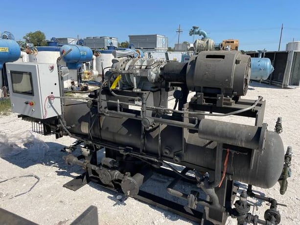 50 HP FES 160SUD-VI-2.6, Rotary Screw Compressor Package, 230/460 V, 3500 RPM, 1987 - Image 4