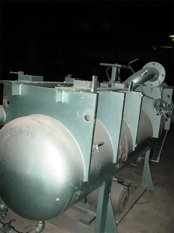 7 HP FES 575 HC/250L, Rotary Screw Compressor Package, 230/460 V, 1170 RPM, Missing Motor and Screw, 1987 - Image 7