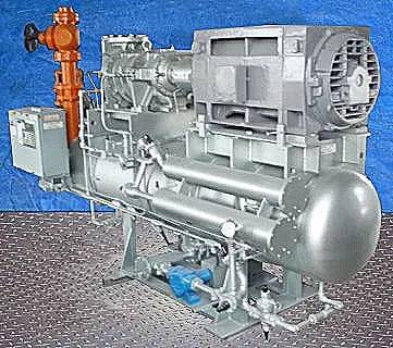 700 HP FES 575B/250LUD-ME, Rotary Screw Compressor Package, 4160 V, 1670 CFM - Image 3