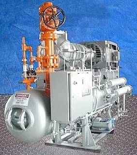 700 HP FES 575B/250LUD-ME, Rotary Screw Compressor Package, 4160 V, 1670 CFM - Image 9