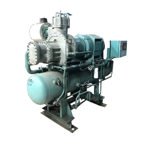 250 HP FES 16L/16LC, Rotary Screw Compressor Package, 460 V, 3515 hours Runtime, 1994 - Image 2