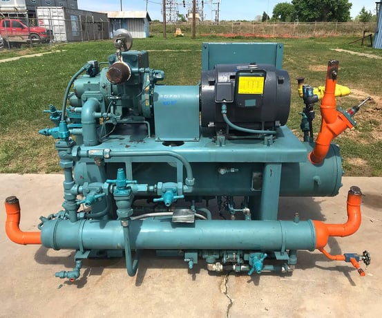 100 HP Frick RXB-39, Rotary Screw Compressor Package, 208-230/460 V, 3600 RPM, 300 psig, 1992 - Image 5