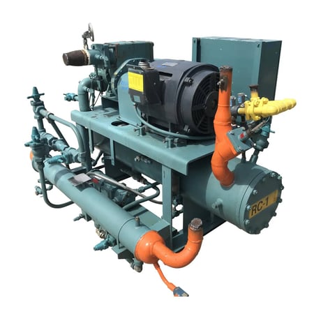 100 HP Frick RXB-39, Rotary Screw Compressor Package, 208-230/460 V, 3600 RPM, 300 psig, 1992 - Image 6