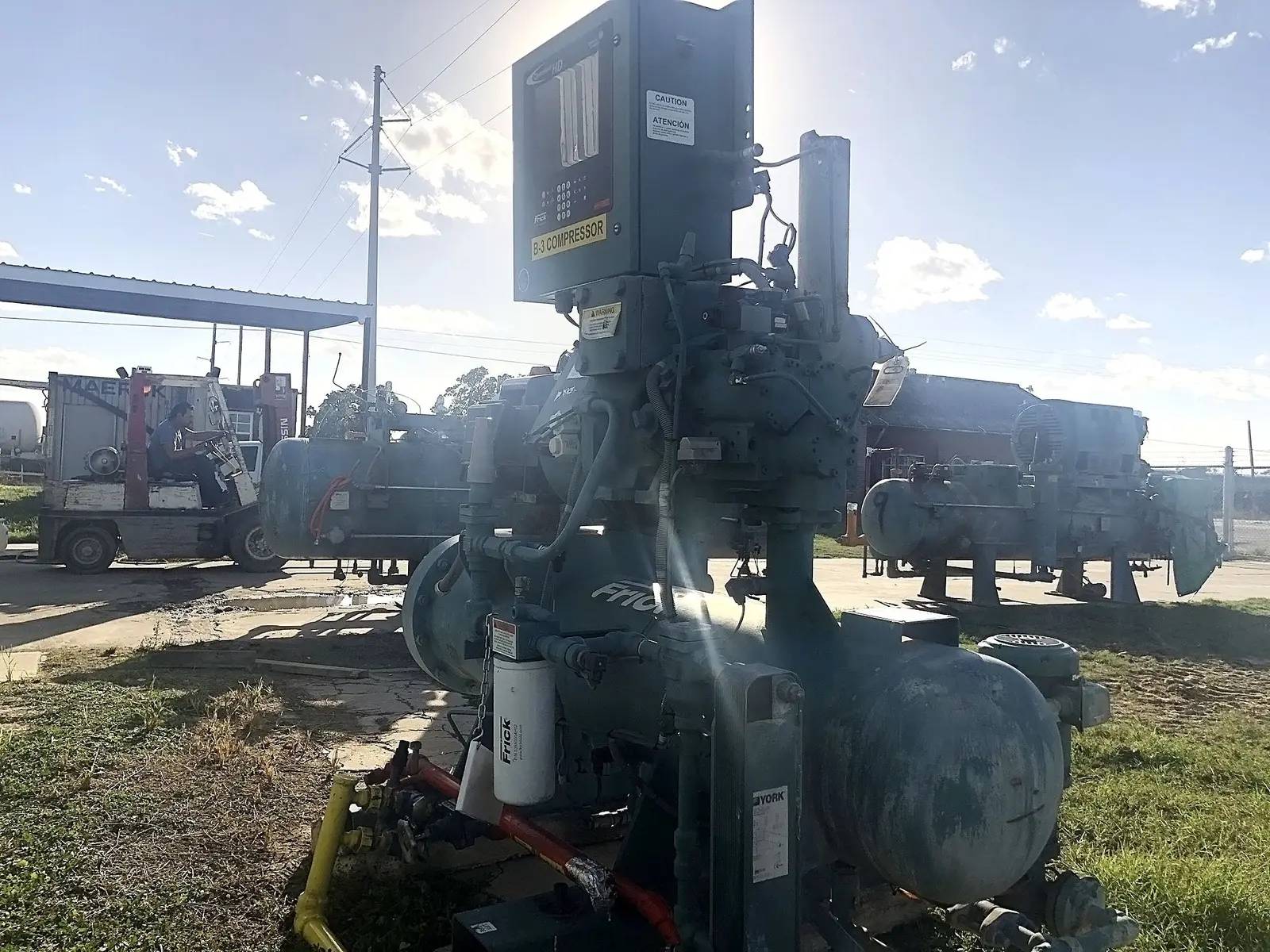 40 HP Frick RXF-39, Rotary Screw Compressor Package, 460 V, 3600 RPM, 400 psig - Image 3