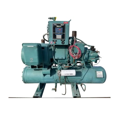 150 HP Frick RXF-50, Rotary Screw Compressor Package, 230/460 V, 3600 RPM, 300 psig, 1994 - Image 1